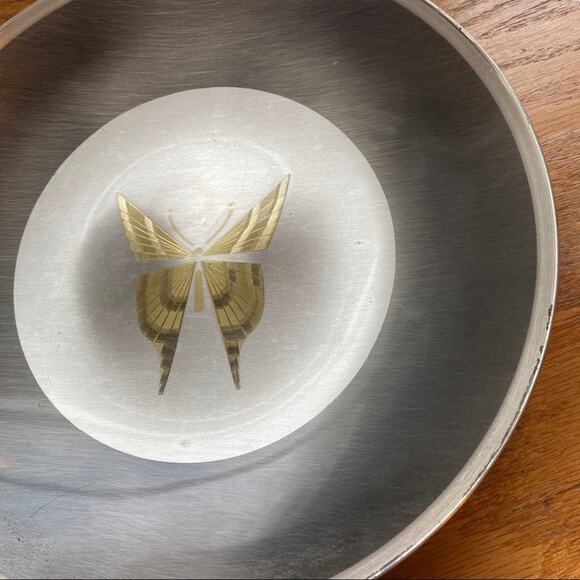 WMF Ikora Germany Silverplate Vintage Butterfly Hanging Bowl - Picture 3 of 8